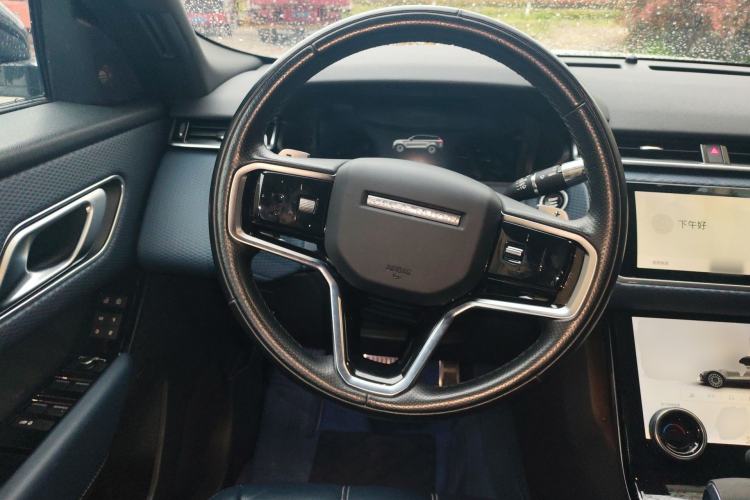 Used Land Rover Range Velar 2021 P250 Sparkling Black Limited Edition Steering Wheel