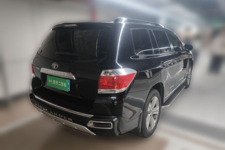 Used Toyota Highlander 2012 2.7L Two-Wheel Drive 5-Seater Sport Edition Rear Right 45 Deg