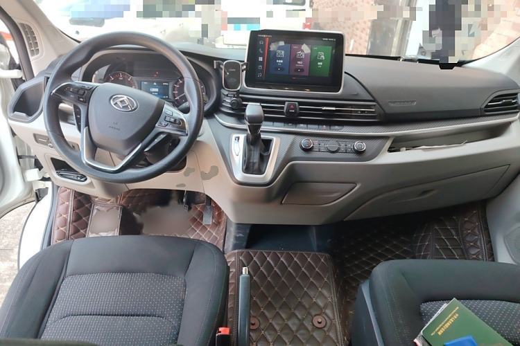 Used SAIC MAXUS Xintu V90 2019 2.0T Automatic ZhiDuXing Rear-Drive Single-Tire Extended Wheelbase High-Roof 7-Seater
