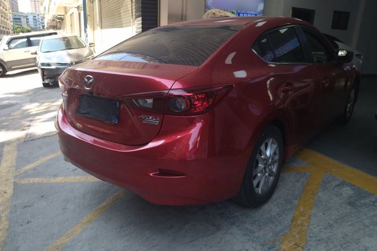 Used Mazda 3 Axela 2017 Sedan 1.5L Automatic Comfort Model Emission Standard China V Rear Right 45 Deg
