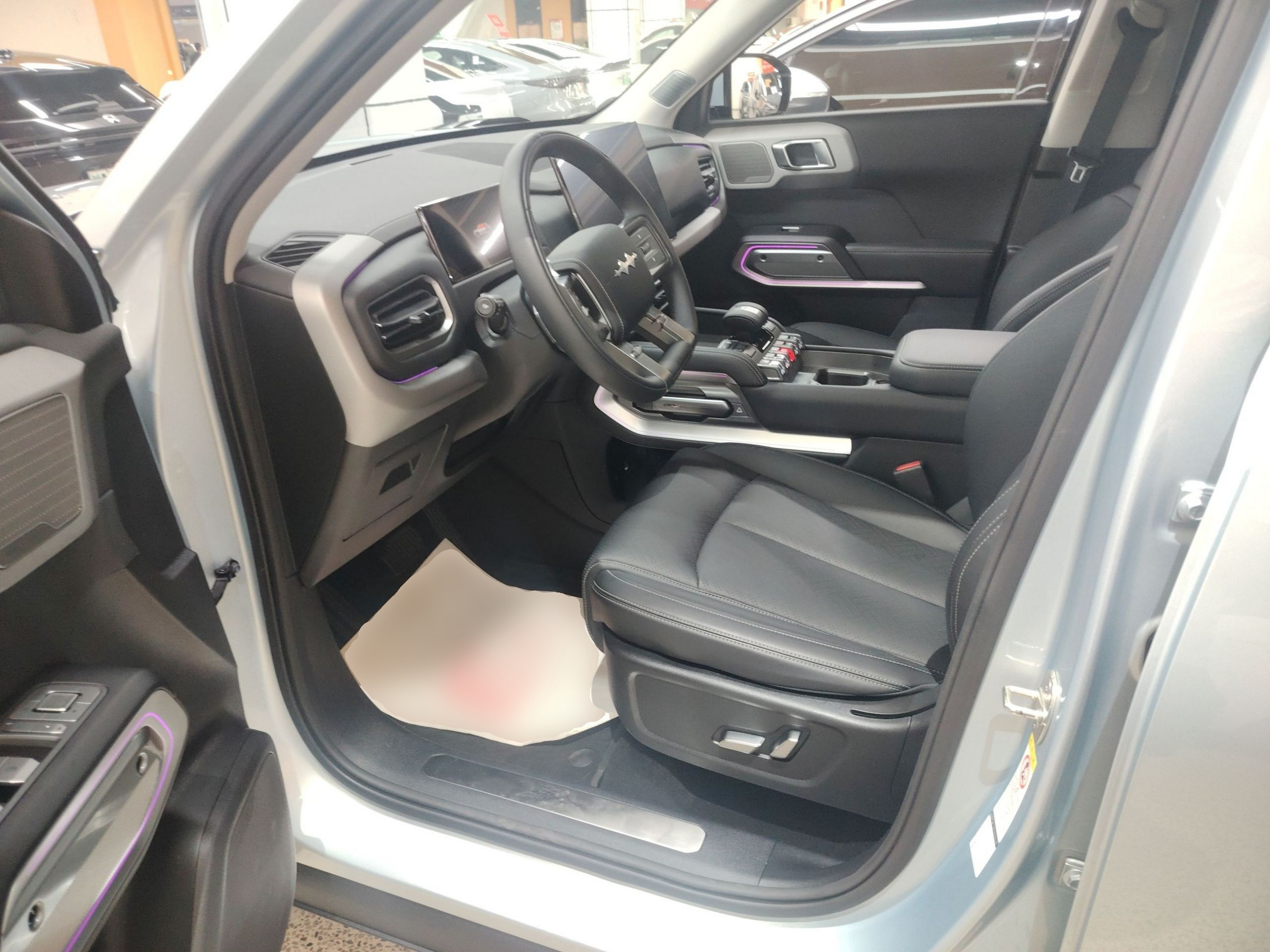 Avant de la voiture