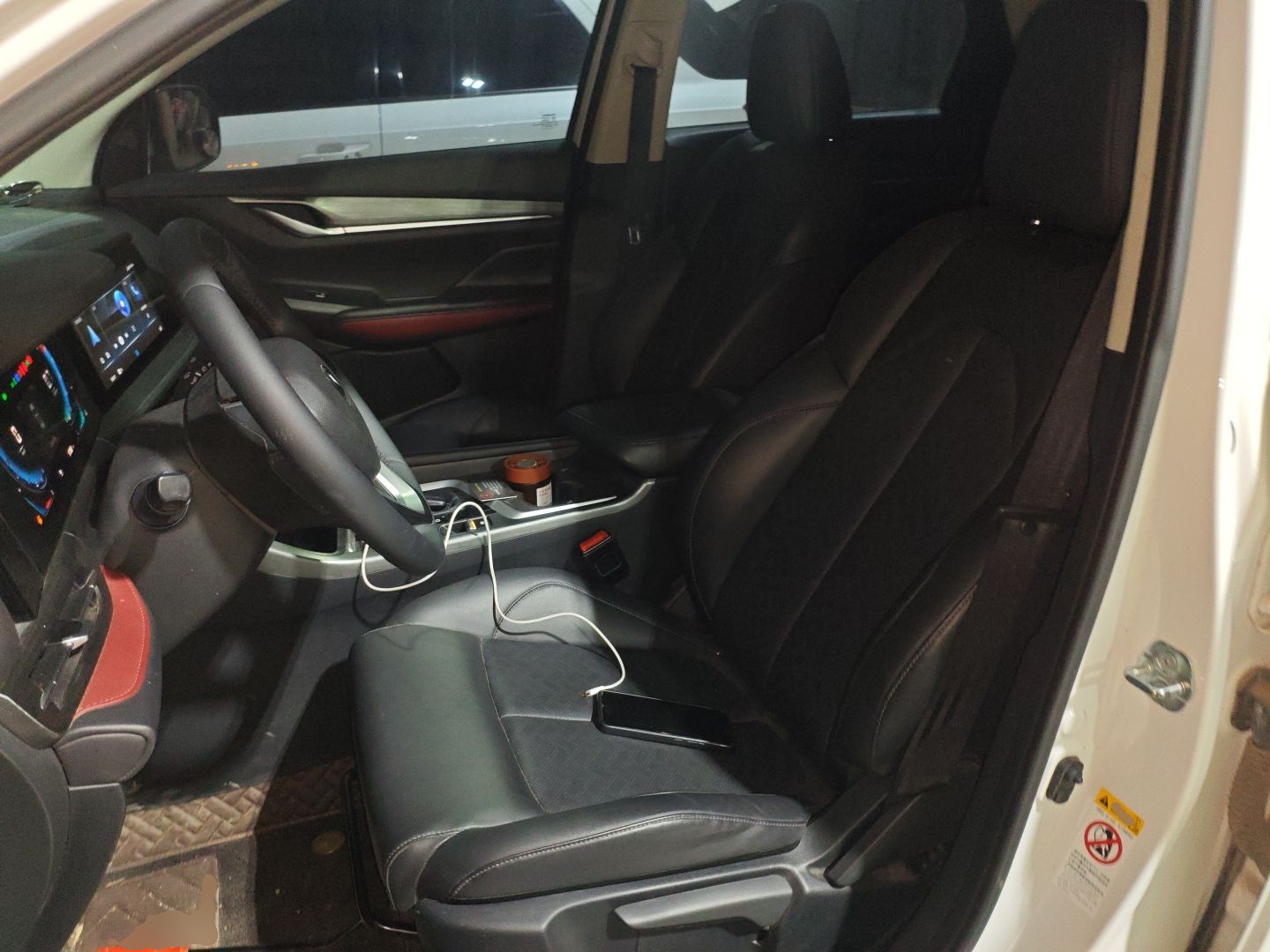 Avant de la voiture