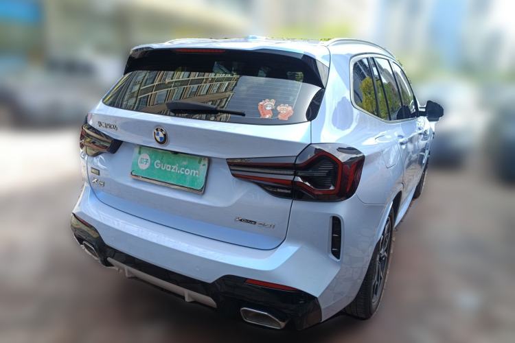 Used BMW X3 2022 xDrive25i M Sport Package Rear Right 45 Deg