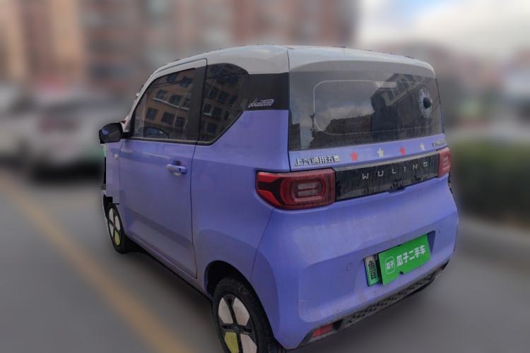 Used Wuling Hongguang MINIEV 2022 Macaron Colorful Edition Lithium Iron Phosphate Rear Left 45 Deg