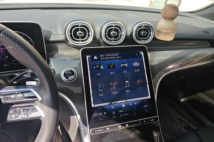 Used Mercedes-Benz C-Class 2023 Restyled C 260 L Sport Edition Audio And AC Panel