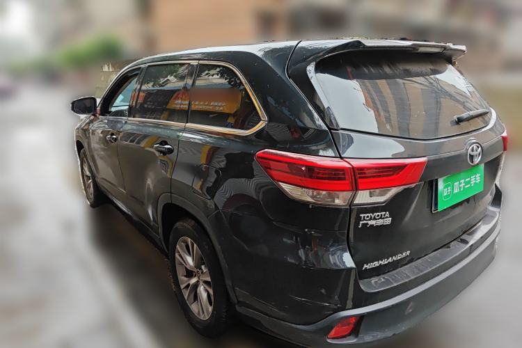 Used Toyota Highlander 2018 2.0T Two-Wheel Drive Elite Version 5 Seats China VI Standard Rear Left 45 Deg