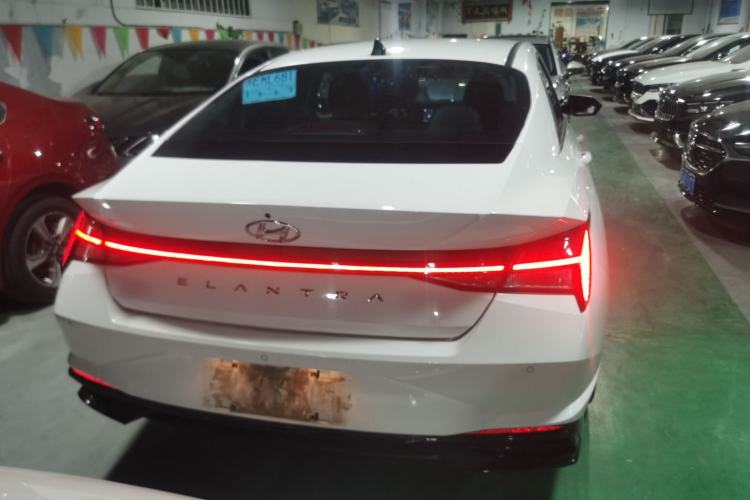 Used Hyundai Elantra 2022 1.5L CVT LUX Prestige Edition Rear