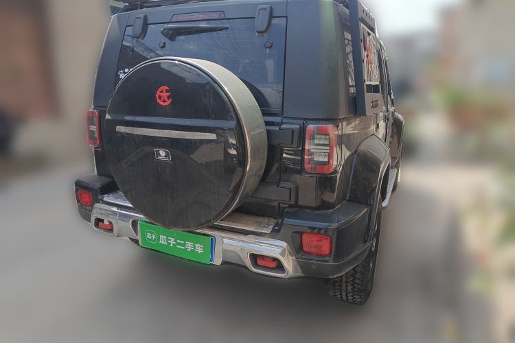 Used BAIC Off-Road BJ40 2018 PLUS 2.3T Automatic Four-Wheel Drive Flagship Version China V Emission Standard Rear Right 45 Deg