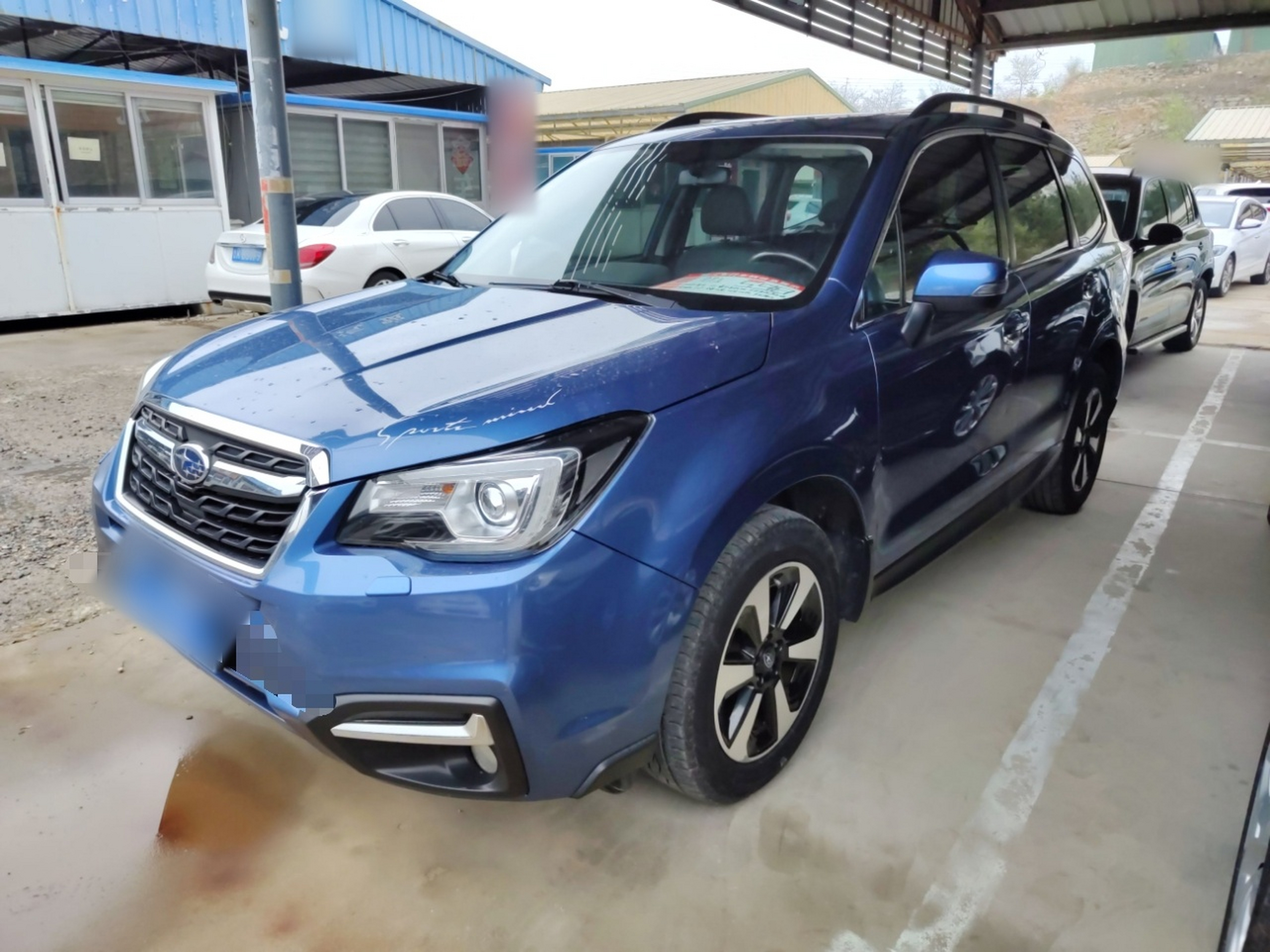 تحت مقدمة السيارة