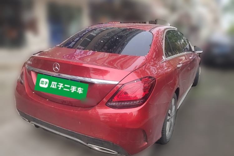 Used Mercedes-Benz C-Class 2019 C 180 L Fashion Edition Sport Version Rear Right 45 Deg