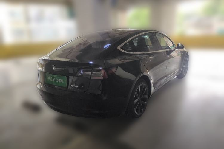 Used Tesla Model 3 2020 Standard Range Rear-Wheel Drive Upgraded Version Rear Right 45 Deg
