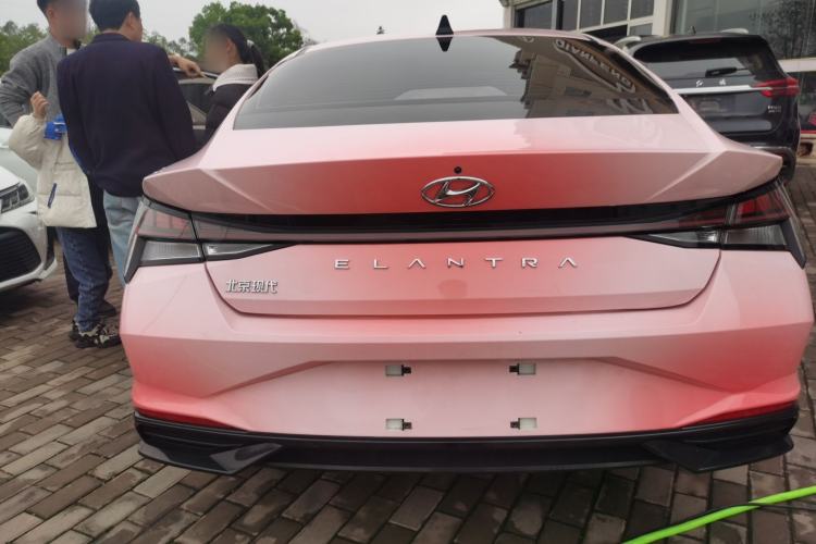 Used Hyundai Elantra 2021 1.5L CVT LUX Prestige Edition Rear