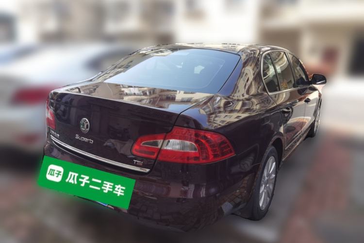 Used Skoda Superb 2009 1.8TSI Automatic Elegant Edition Rear Right 45 Deg