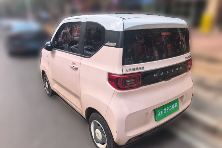 Used Wuling Hongguang MINIEV 2021 Macaron Premium Model – Lithium Iron Phosphate Rear Left 45 Deg