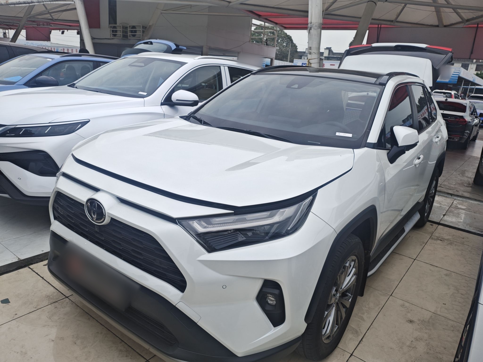 تحت مقدمة السيارة