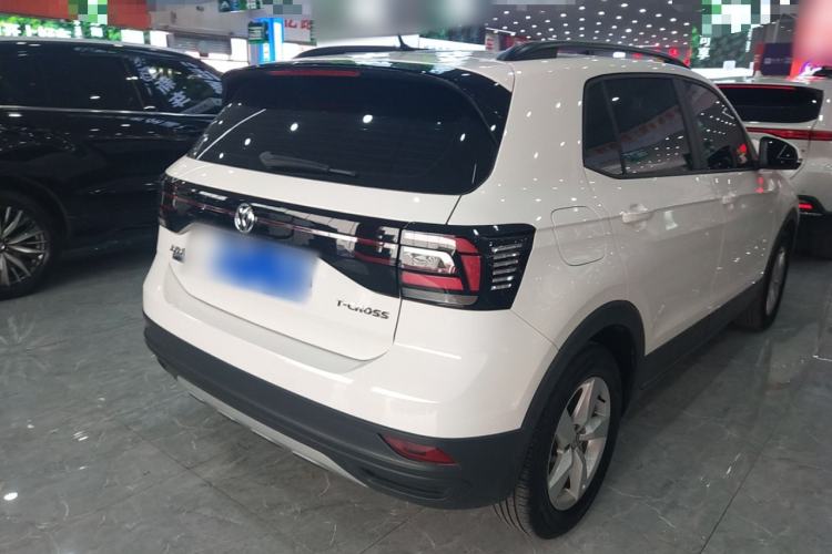 Used Volkswagen T-Cross 2020 1.5L Automatic Fashion Edition Rear Right 45 Deg