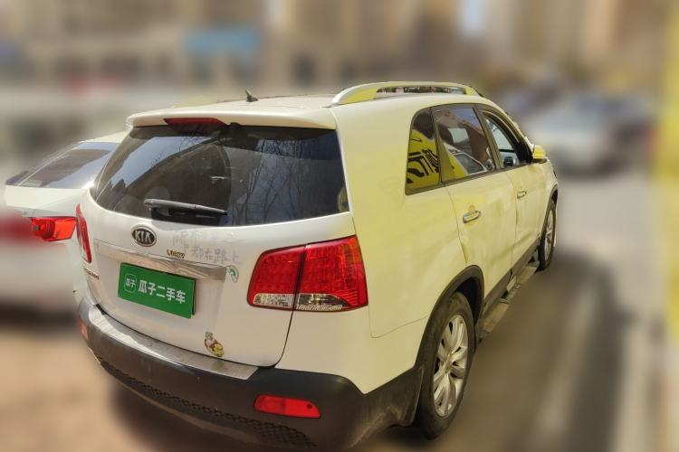 Used Kia Sorento 2012 2.4L Gasoline Luxury Edition Rear Right 45 Deg