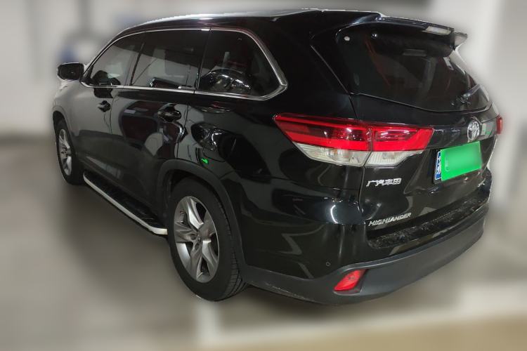 Used Toyota Highlander 2021 2.0T Four-Wheel Drive Prestige Version 7 Seats Rear Left 45 Deg