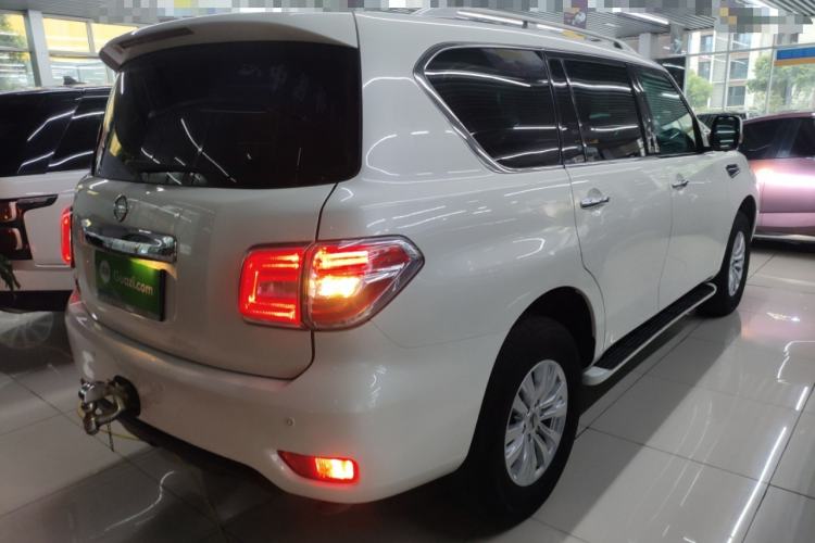 Used Nissan Patrol 2018 Y62 4.0 XE Middle East Rear Right 45 Deg