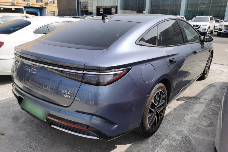Used BYD Seal 07 DM-i 2025 Intelligent Driving Version DM-i 1.5L 125 km Prestige Edition Rear Right 45 Deg