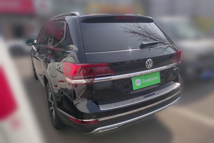 Used Volkswagen Teramont 2019 380TSI Four-Wheel Drive Luxury Version China V Standard Rear Left 45 Deg