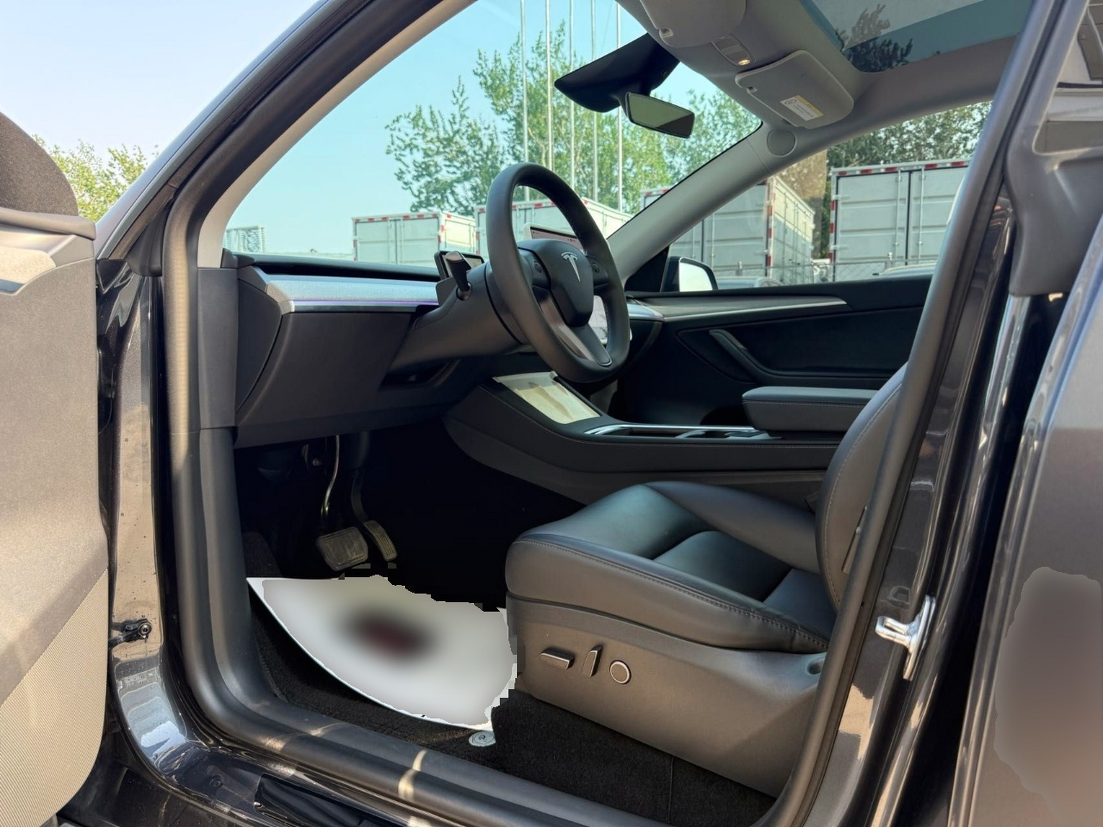 Avant de la voiture