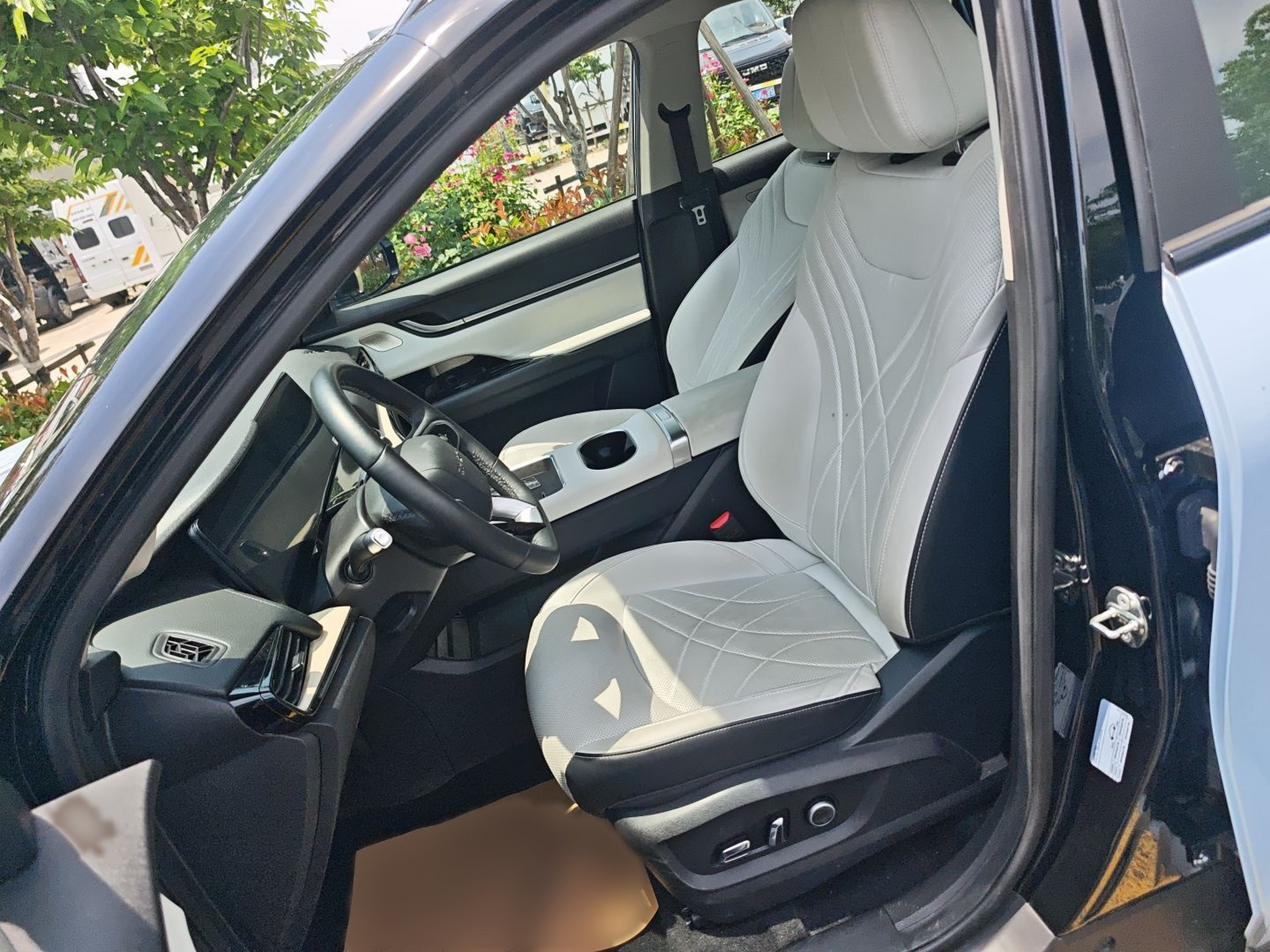 Avant de la voiture