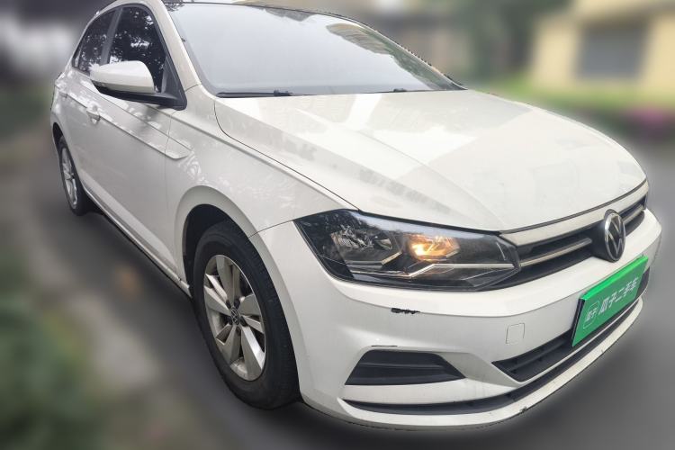 Used Volkswagen Polo 2021 Plus 1.5L Automatic Panoramic Enjoyment Edition Front Right 45 Deg