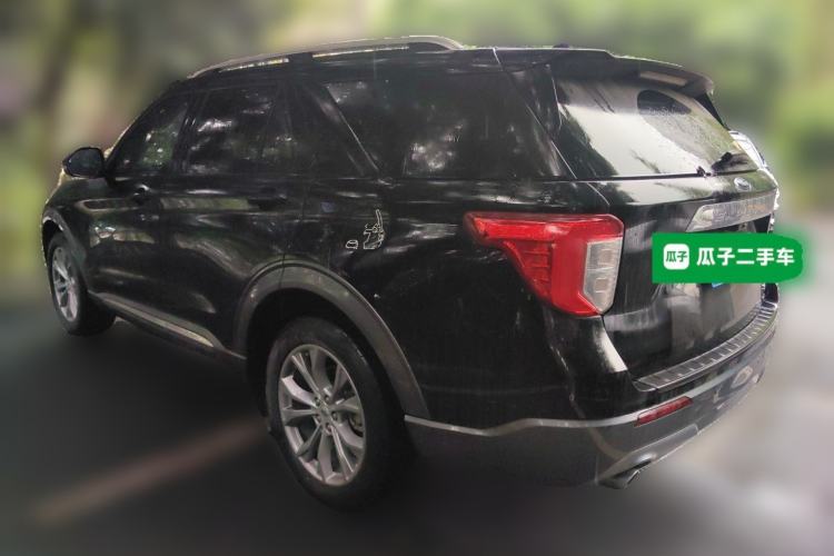 Used Ford Explorer 2020 EcoBoost 285 4x4 Trend Edition 7-Seater Rear Left 45 Deg