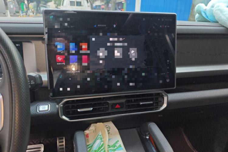 Used JETOUR Traveler 2023 2.0T Four-Wheel Drive Conqueror Audio And AC Panel