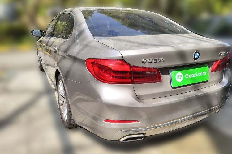 Used BMW 5 Series 2019 525Li Luxury Package Rear Left 45 Deg