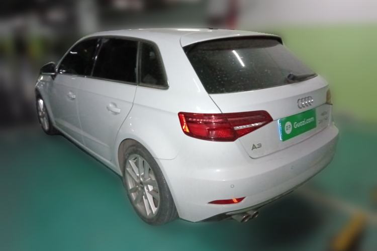 Used Audi A3 2020 Restyled Sportback 35 TFSI Entry-Level China VI Emission Standard Rear Left 45 Deg