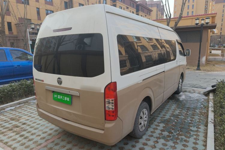 Used Foton Scenic G9 2020 2.8T Diesel Commercial Version Long Wheelbase High Roof 6-Seater with Clear Windows 4J28TC3