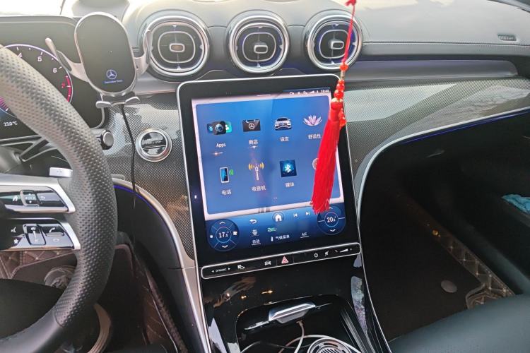 Used Mercedes-Benz C-Class 2024 C 260 L Sport Edition Audio And AC Panel