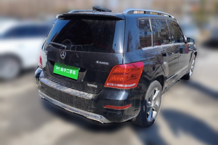 Used Mercedes-Benz GLK-Class 2013 GLK 300 4MATIC Dynamic Sunroof Model Rear Right 45 Deg