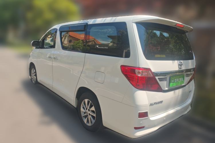 Used Toyota Alphard 2012 3.5L Luxury Edition Rear Left 45 Deg