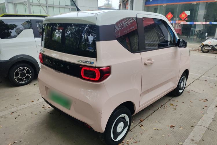 Used Wuling Hongguang MINIEV 2022 Macaron Fashion Model Lithium Iron Phosphate Rear Right 45 Deg