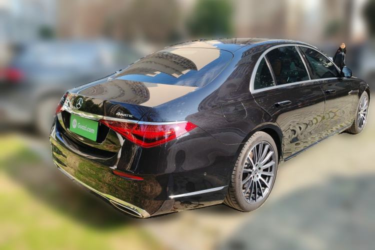 Used Mercedes-Benz S-Class 2021 S 400 L Business Model Rear Right 45 Deg