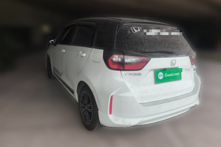 Used Honda Fit 2021 1.5L CVT Trend Edition Rear Left 45 Deg