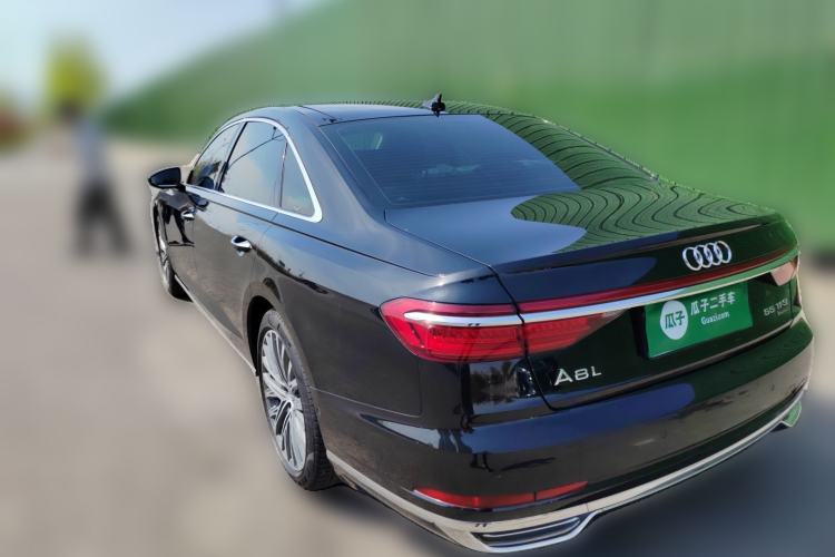 Used Audi A8 2019 Plus A8L 55 TFSI quattro Luxury Model Rear Left 45 Deg