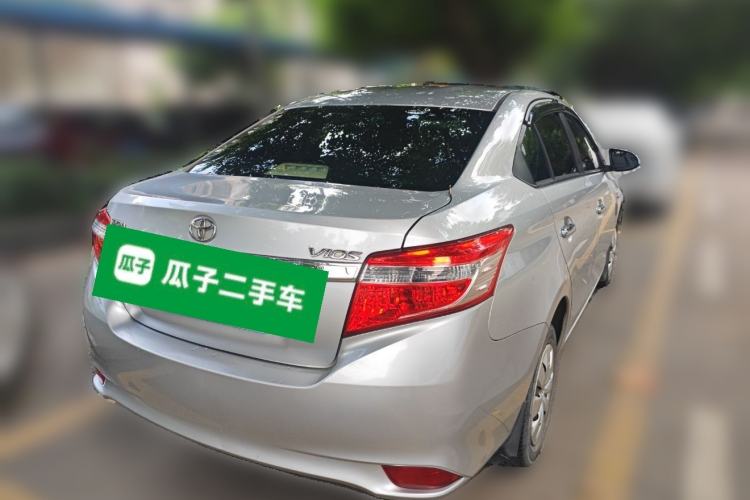Used Toyota Vios 2014 1.3L Manual Value Edition Rear Right 45 Deg
