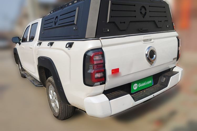 Used Great Wall King Kong Poer 2023 2.0T Automatic Diesel Two-Wheel Drive Elite Version with Long Bed – GW4D20M Rear Left 45 Deg