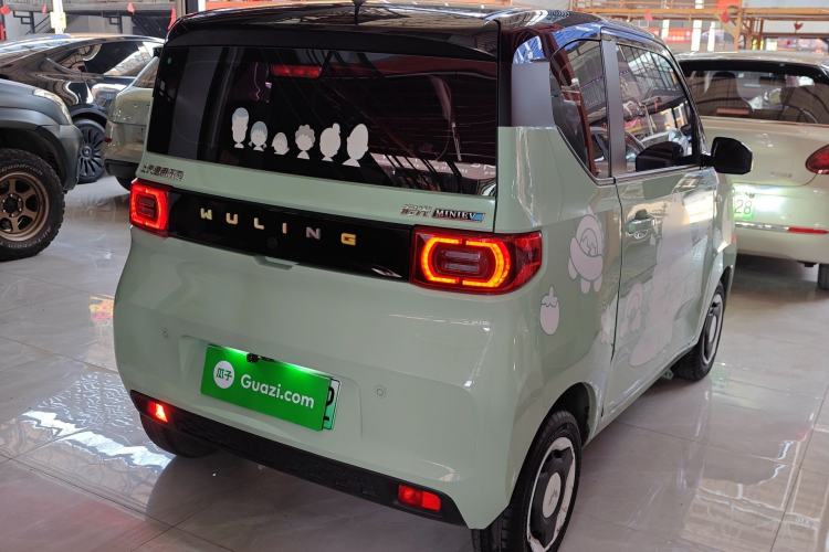 Used Wuling Hongguang MINIEV 2021 Macaron Premium Model – Lithium Iron Phosphate Rear Right 45 Deg