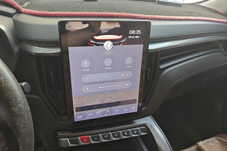 Used FORTHING T5L 2020 1.5T Automatic Luxury 7-Seater China VI Standard Audio And AC Panel