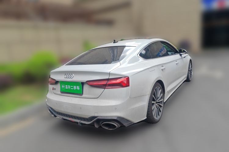 Used Audi A5 2022 Sportback 40 TFSI quattro Luxury Dynamic Model Rear Right 45 Deg
