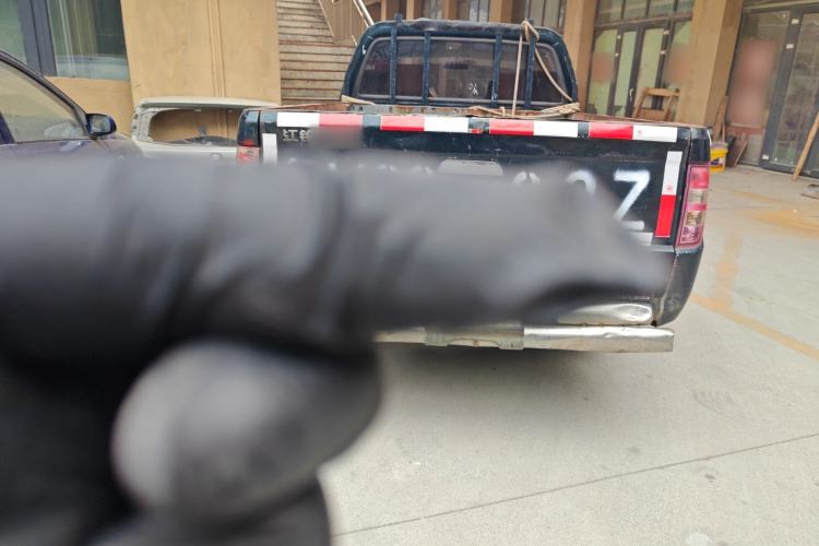 Used JMC Baodian 2013 2.8T Two-Wheel Drive Comfortable Value Edition JX493ZLQ4F Rear