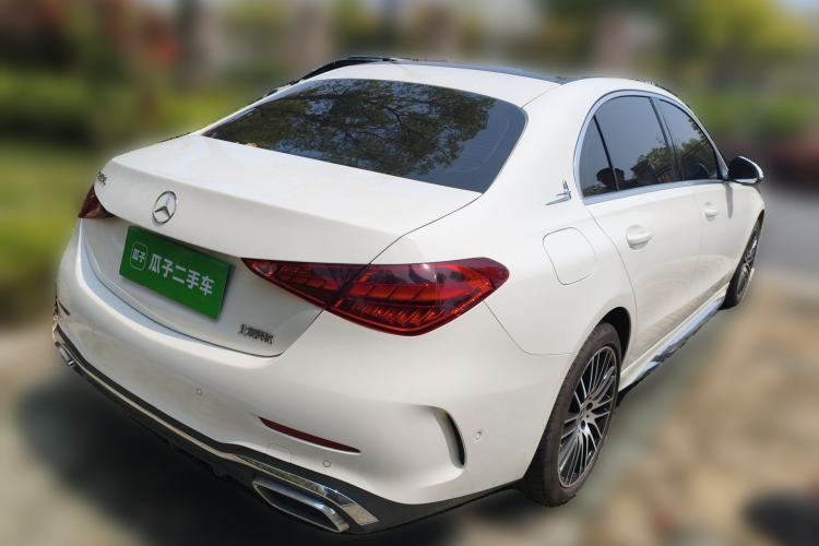 Used Mercedes-Benz C-Class 2024 C 260 L Sport Edition Rear Right 45 Deg