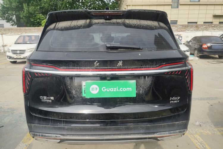 Used Hongqi HS7 PHEV 2024 2.0T PHEV Four-Wheel Drive Flagship Edition 7 Seats Rear