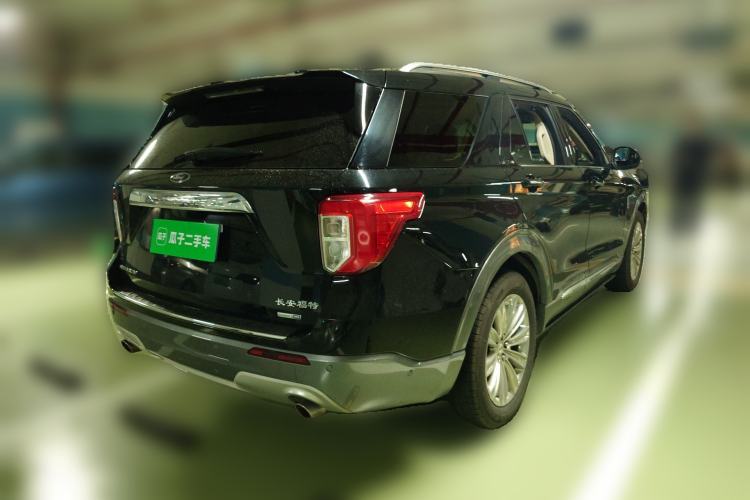 Used Ford Explorer 2020 EcoBoost 285 4x4 Titanium Edition 6 Seats Rear Right 45 Deg