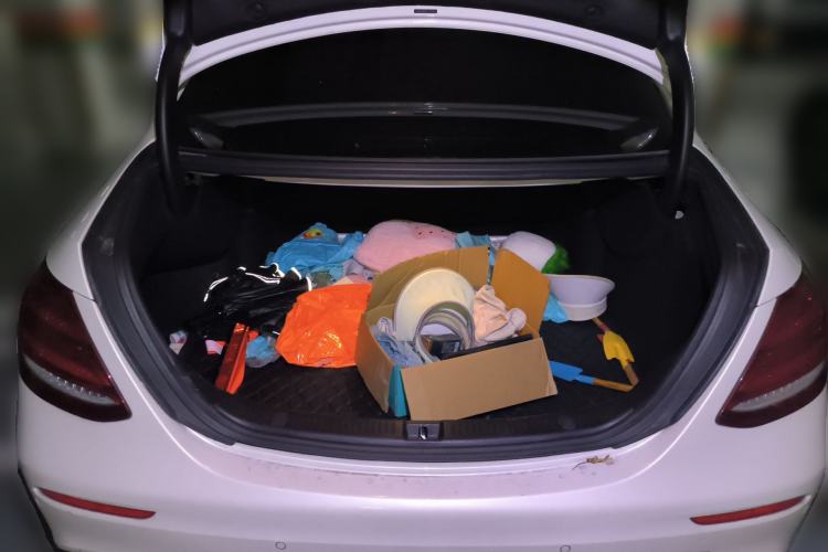 Used Mercedes-Benz E-Class 2019 E 300 L Sporty and Stylish Model Trunk